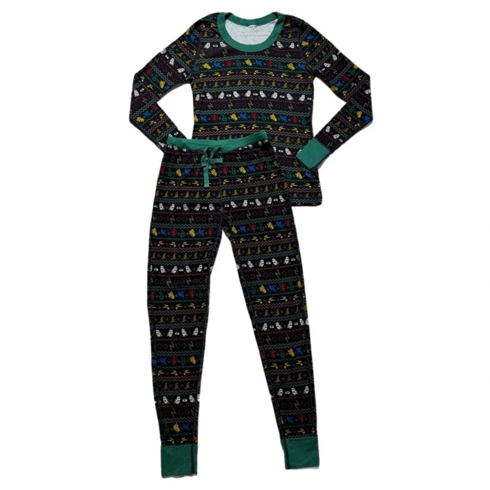 Hanna Andersson Wizarding World Harry Potter Organic Cotton Pajama Set XS